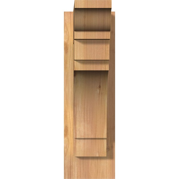 Merced Traditional Smooth Outlooker, Western Red Cedar, 5 1/2W X 14D X 18H